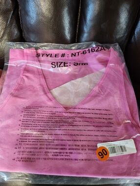 Bright Mauve  Tank Top Sleeveless Tee -